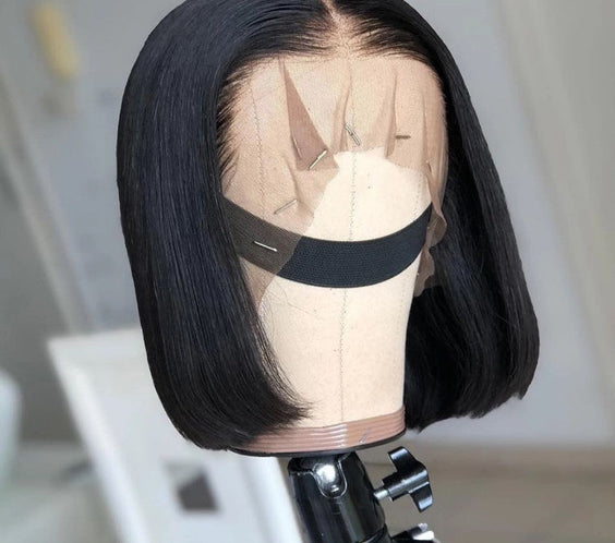 Brazilian Full Frontal Short Bob Wig